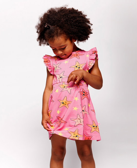 Smafolk Sleeveless dress - starfish